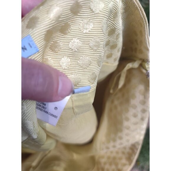 Antonio Melani Skirt Size 10 Skirt Mustard Color Mini - Picture 5 of 6